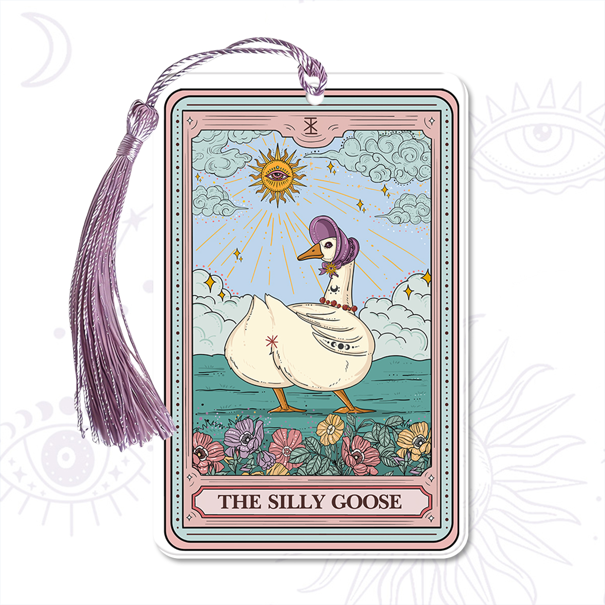 Purplehecate The Silly Goose Tarot Card Bookmark