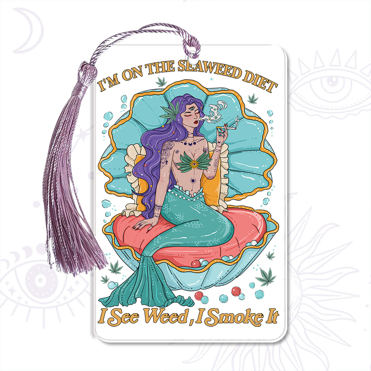 Purplehecate I See Weed I Smoke It Bookmark