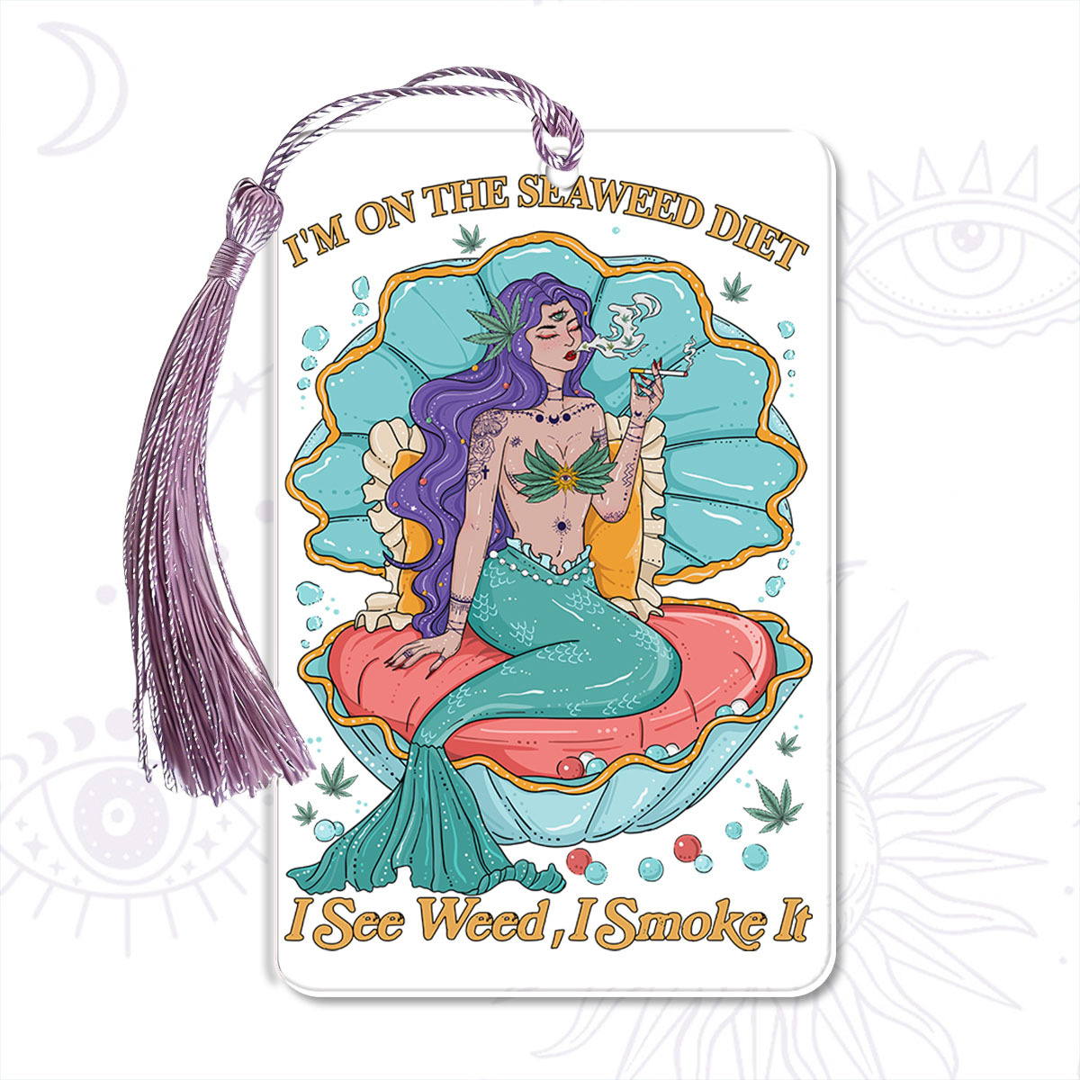 Purplehecate I See Weed I Smoke It Bookmark