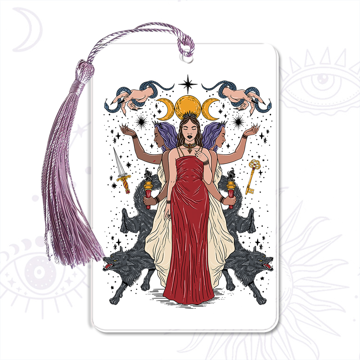 Purplehecate The Triple Goddess Hecate Bookmark