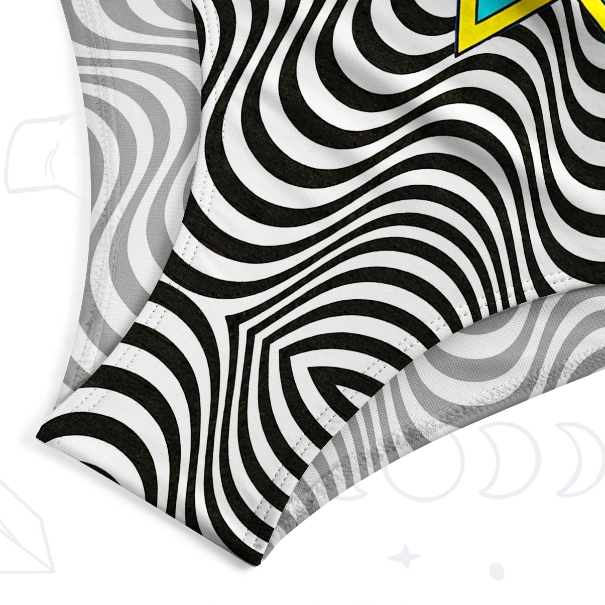 Purplehecate Psychedelic Eye Portal One-Piece Swimsuit