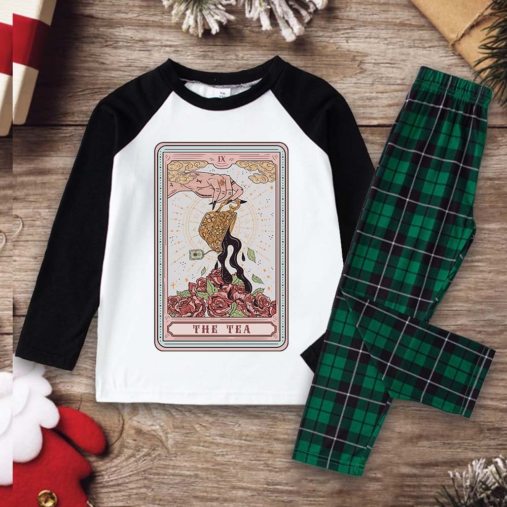 Purplehecate The Tea Tarot Christmas Pajamas