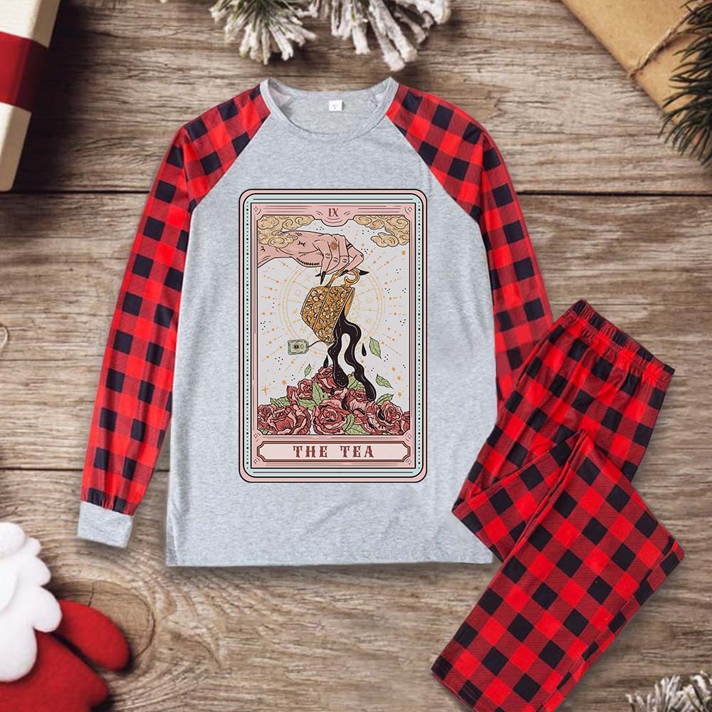 Purplehecate The Tea Tarot Christmas Pajamas