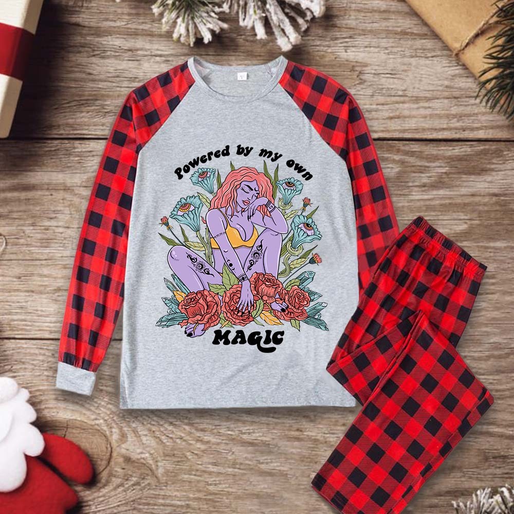 Purplehecate Powered By My Own Magic Christmas Pajamas
