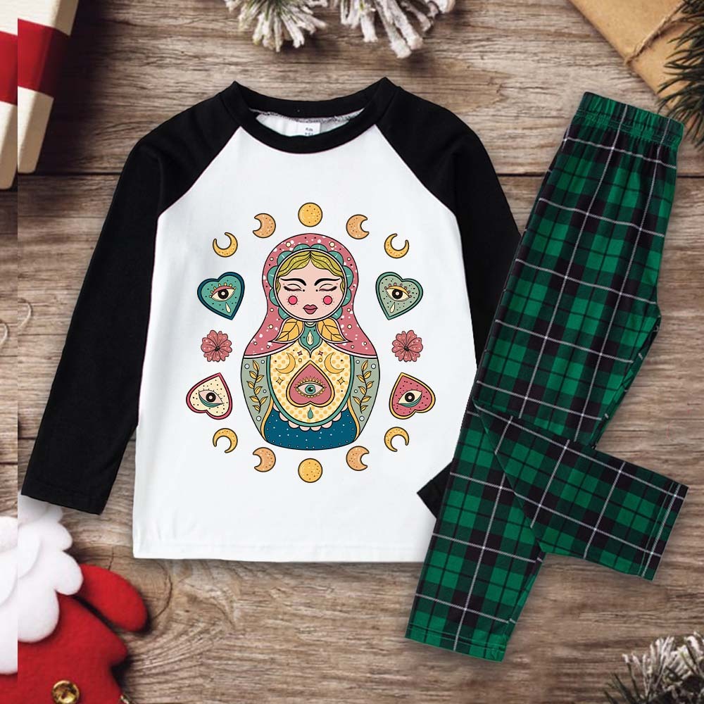 Purplehecate Nesting Doll Christmas Pajamas