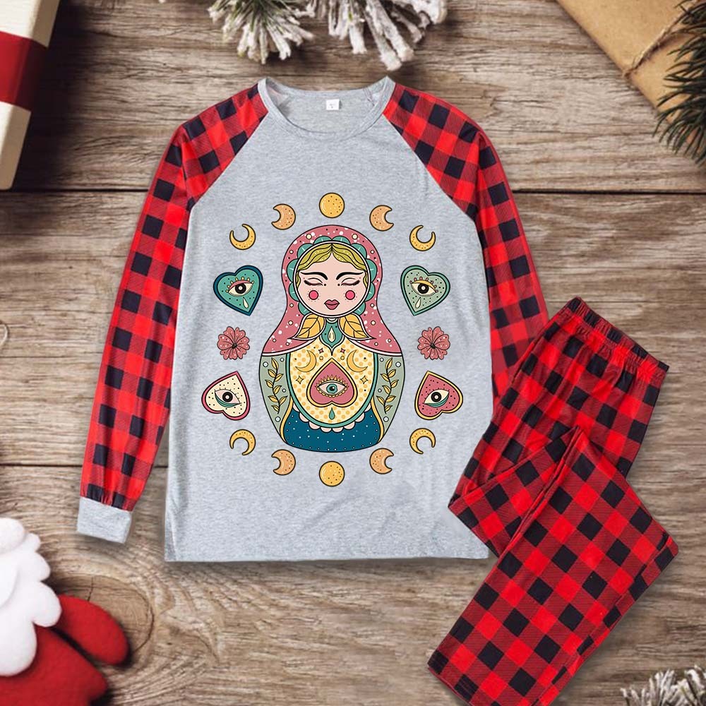 Purplehecate Nesting Doll Christmas Pajamas