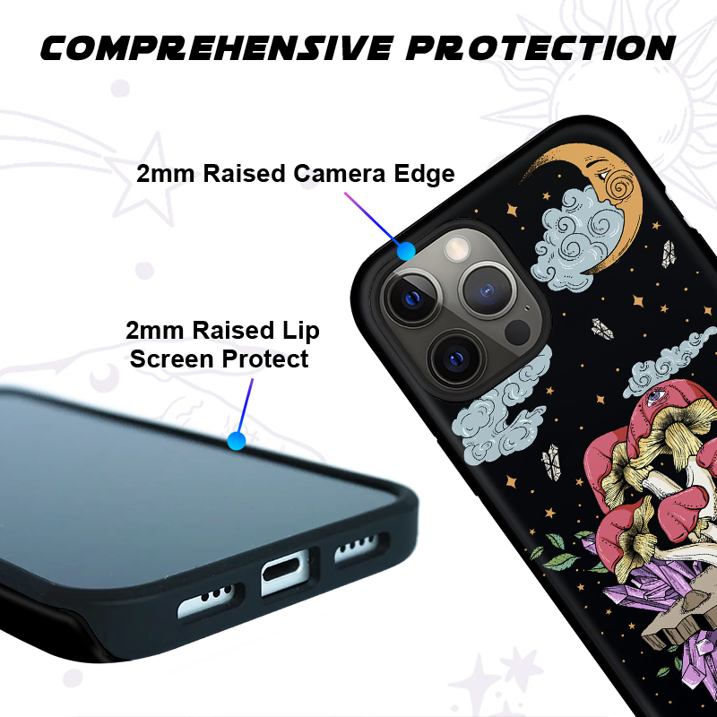 Purplehecate Fantasy Mushroom Phone Case