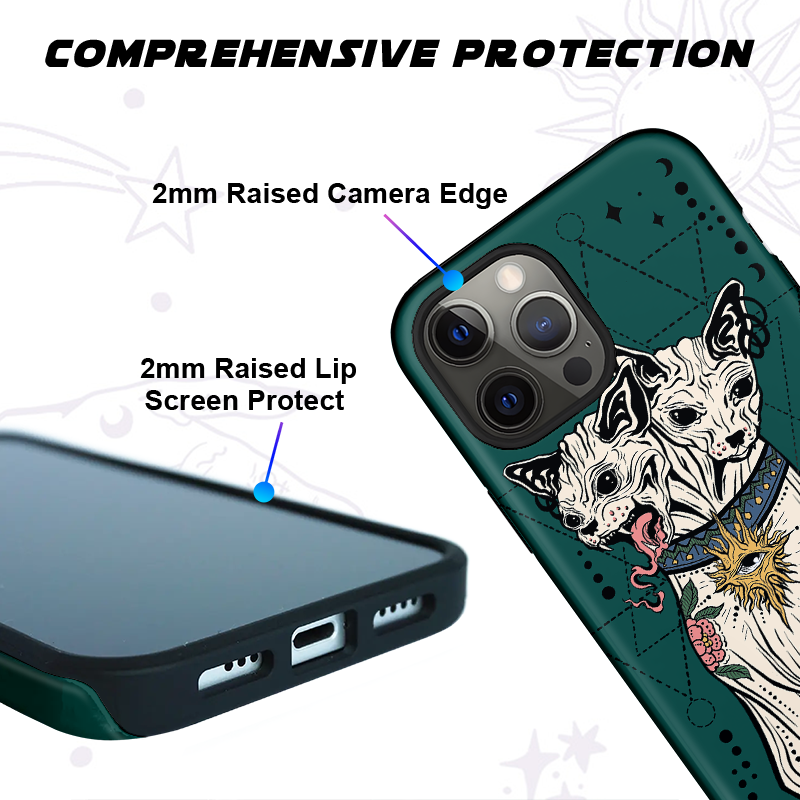 Purplehecate The Cat Goddess Bastet Phone Case