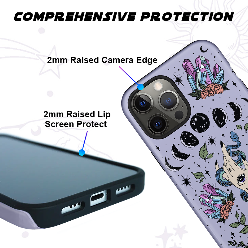 Purplehecate Reach For The Moon Phone Case