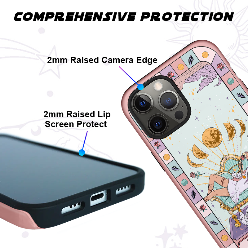 Purplehecate The Dog Mom Tarot Phone Case