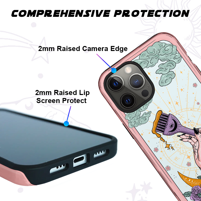 Purplehecate The Hair Colorist Tarot Phone Case