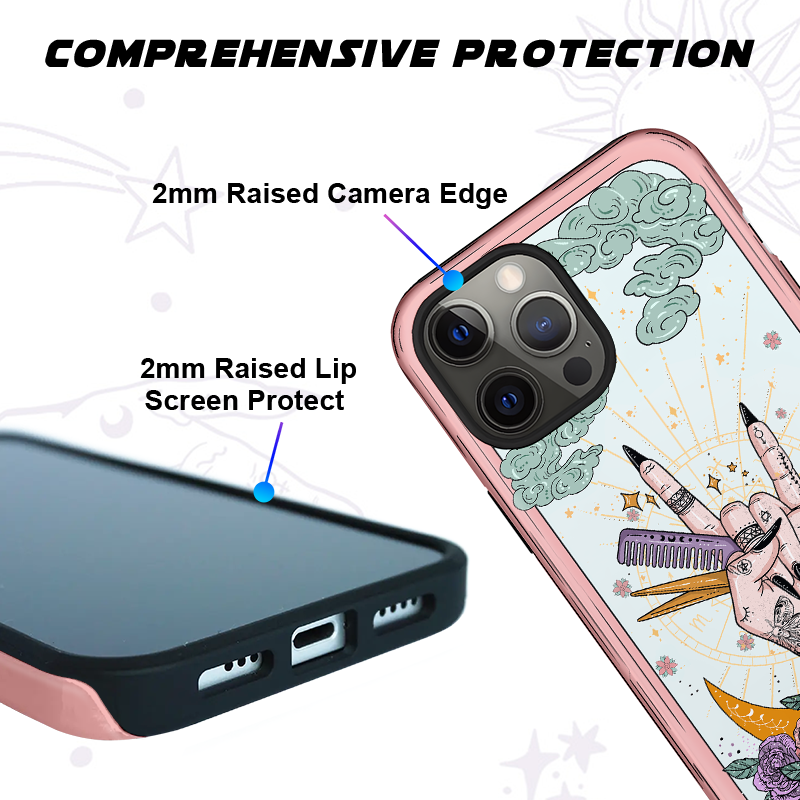 Purplehecate The Hair Stylist Tarot Phone Case