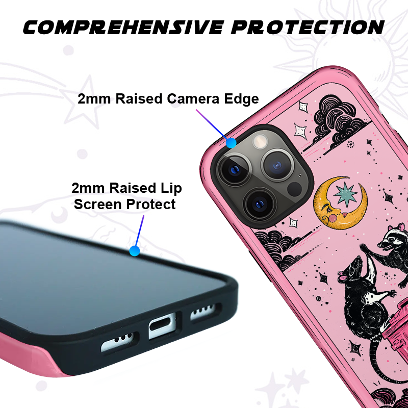 Purplehecate The Team Trash Opossum Tarot Phone Case