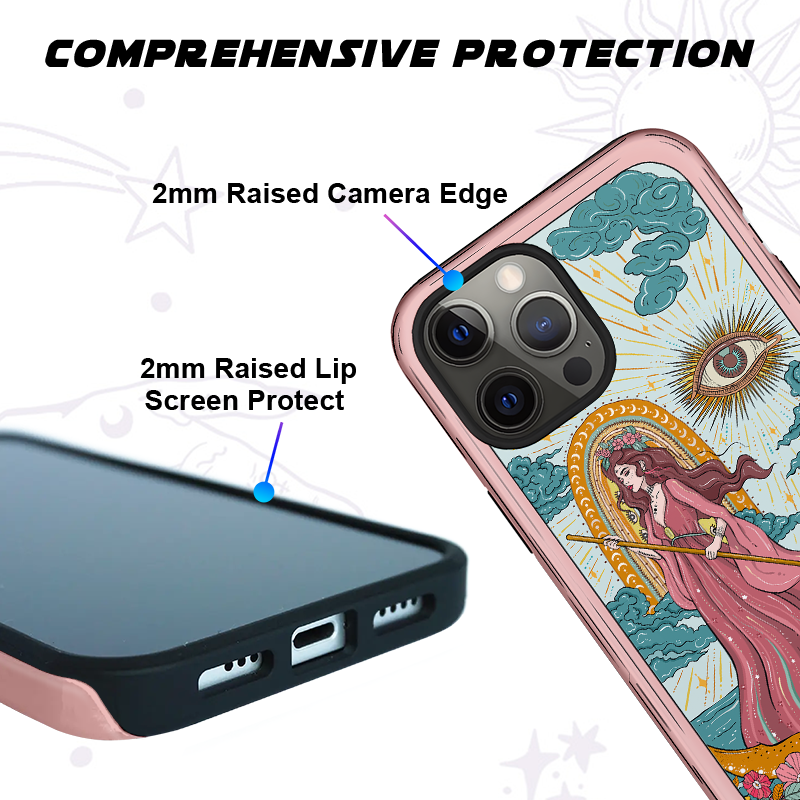 Purplehecate The Audacity Goddess Tarot Phone Case