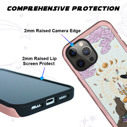 Purplehecate The Cat Witch Mom Tarot Phone Case