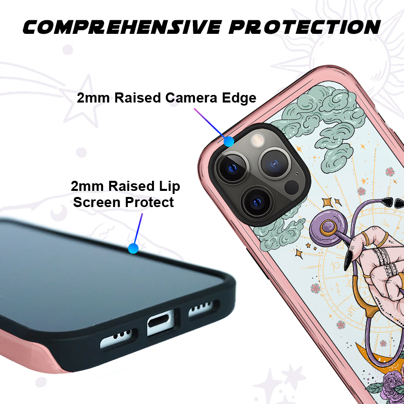 Purplehecate The Registered Nurse Tarot Card Phone Case