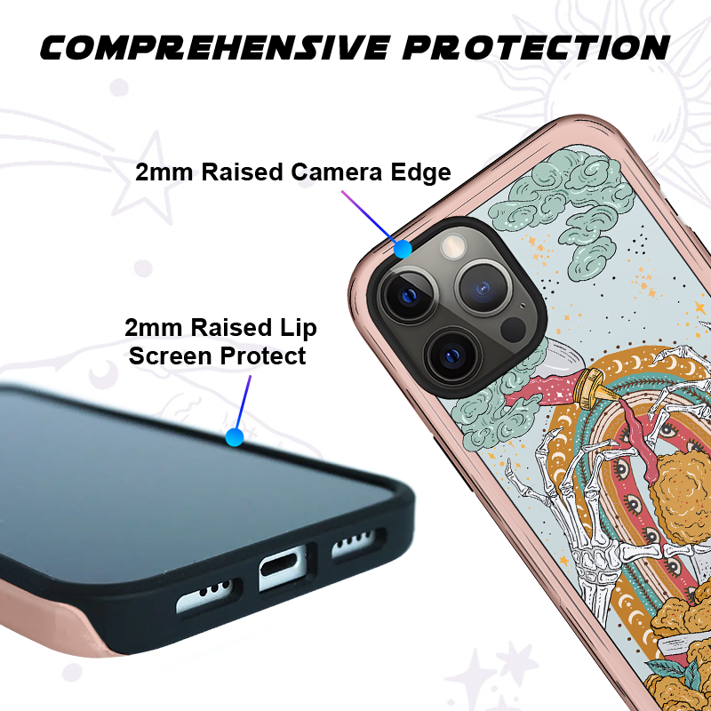 Purplehecate The Chicken Nugget Tarot Phone Case