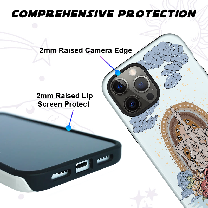 Purplehecate The Zero Of Fucks Phone Case