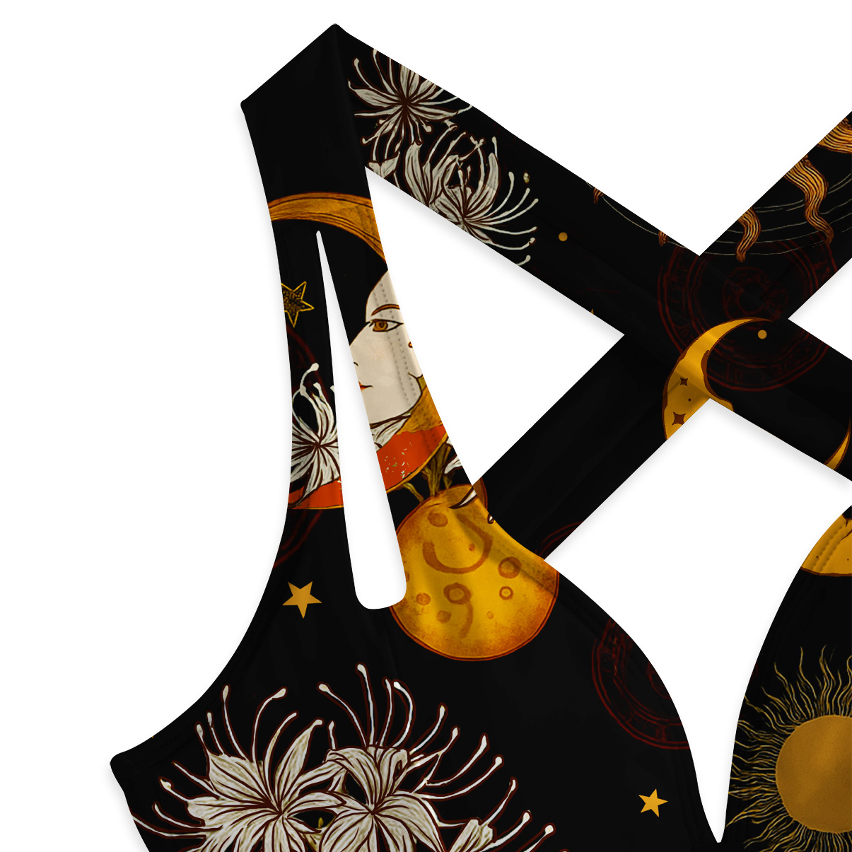 Purplehecate Stellar Symphony One-Piece Swimsuit