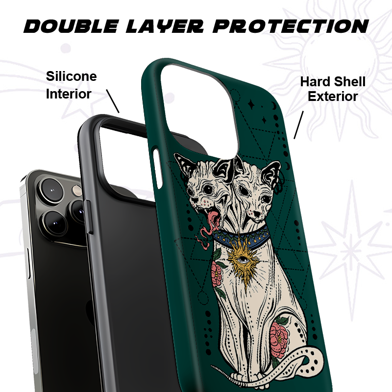 Purplehecate The Cat Goddess Bastet Phone Case