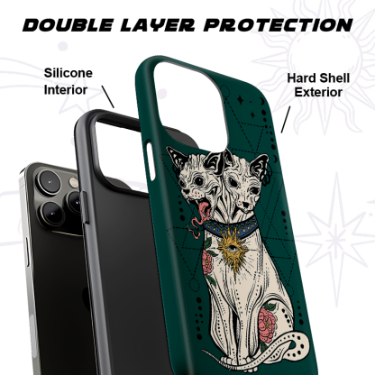 Purplehecate The Cat Goddess Bastet Phone Case