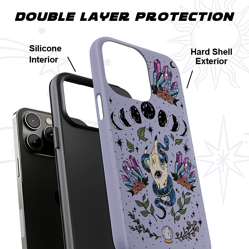 Purplehecate Reach For The Moon Phone Case