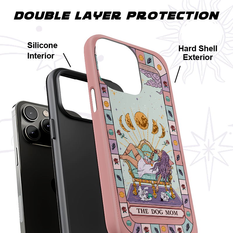 Purplehecate The Dog Mom Tarot Phone Case