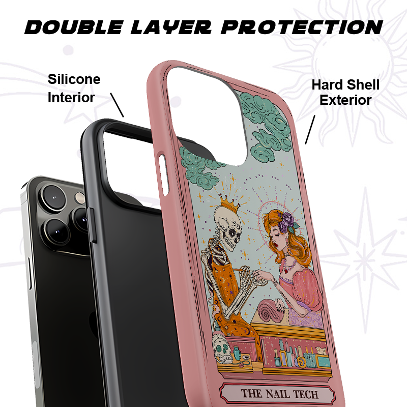 Purplehecate The Nail Tech Life Tarot Phone Case
