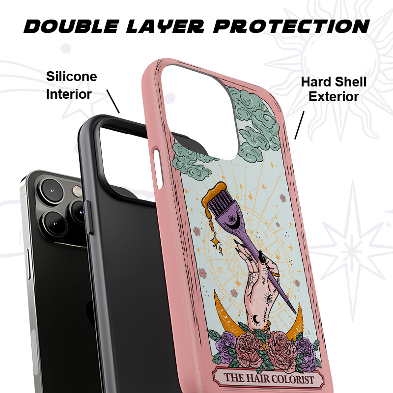 Purplehecate The Hair Colorist Tarot Phone Case