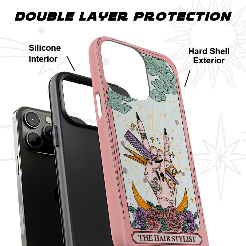 Purplehecate The Hair Stylist Tarot Phone Case