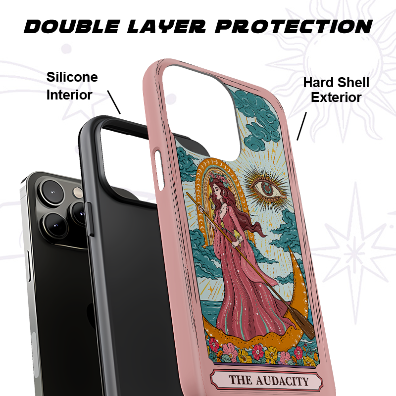 Purplehecate The Audacity Goddess Tarot Phone Case