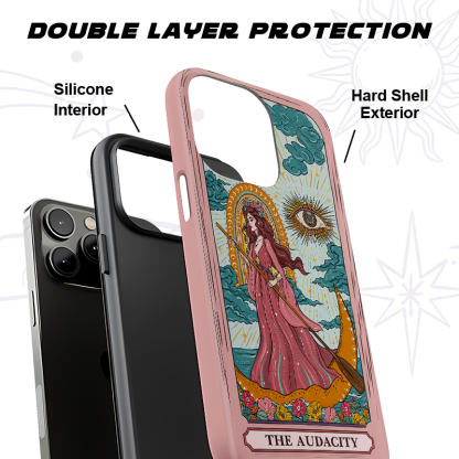 Purplehecate The Audacity Goddess Tarot Phone Case