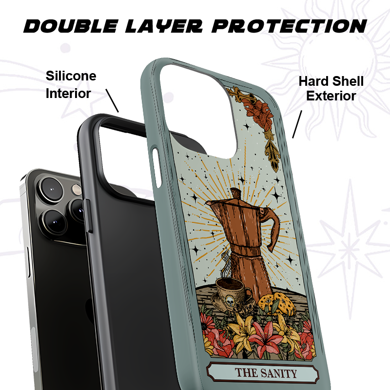 Purplehecate The Sanity Tarot Phone Case
