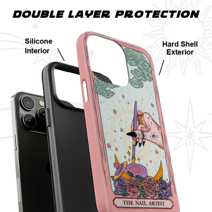 Purplehecate The Nail Artsit Tarot Card Phone Case