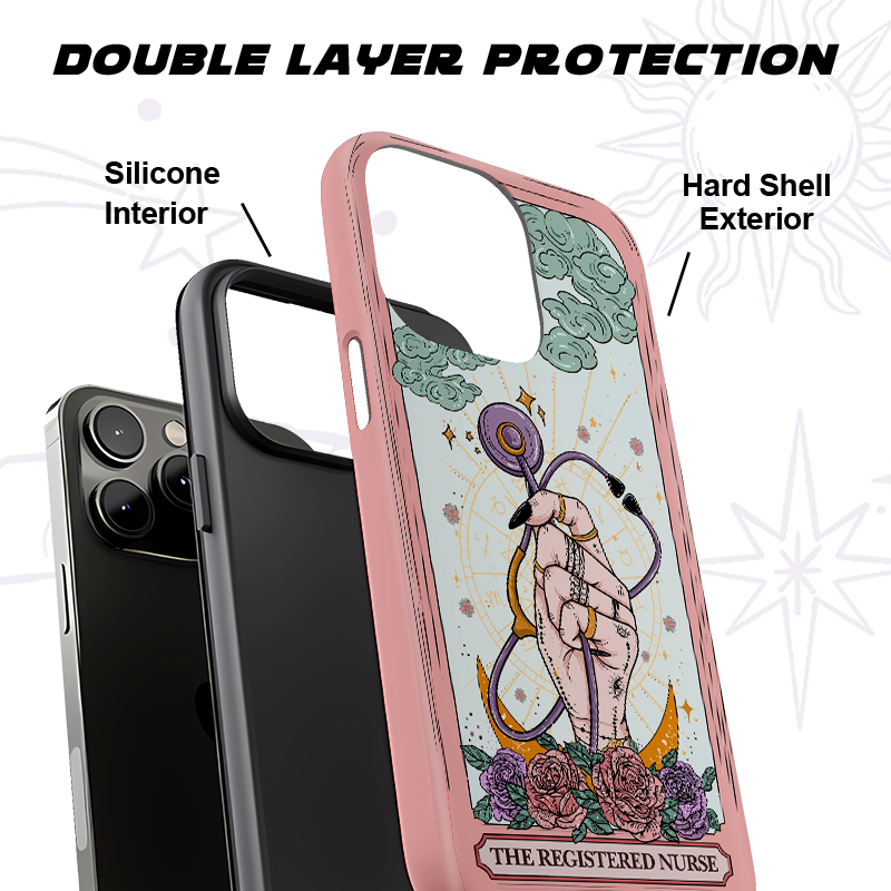 Purplehecate The Registered Nurse Tarot Card Phone Case