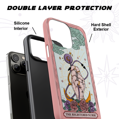 Purplehecate The Registered Nurse Tarot Card Phone Case