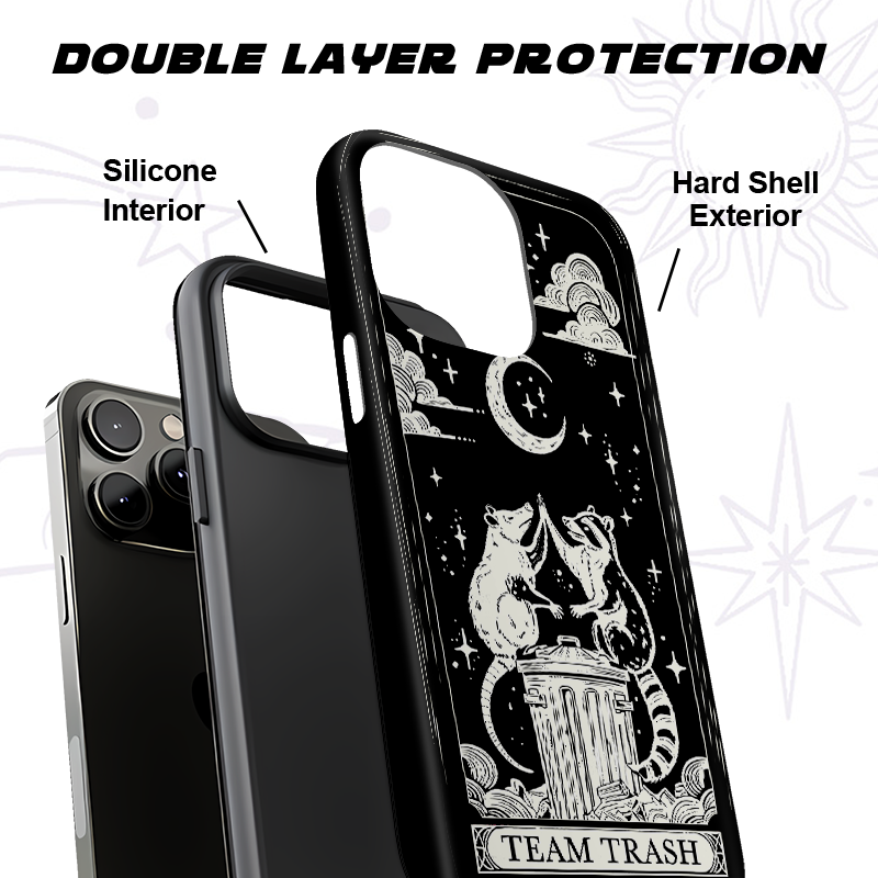 Purplehecate The Team Trash Tarot Phone Case