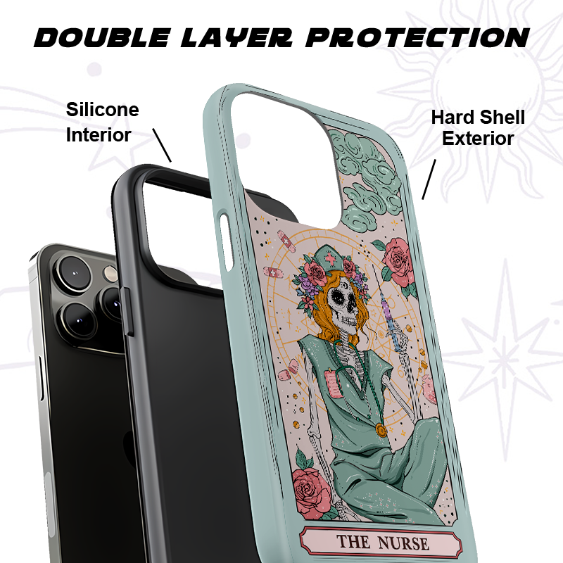 Purplehecate The Nurse Tarot Phone Case