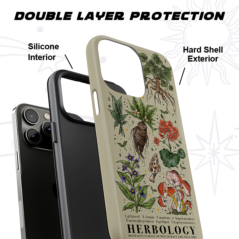 Purplehecate Herbology Plants Phone Case