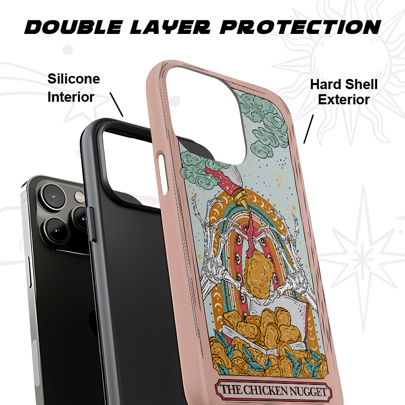 Purplehecate The Chicken Nugget Tarot Phone Case