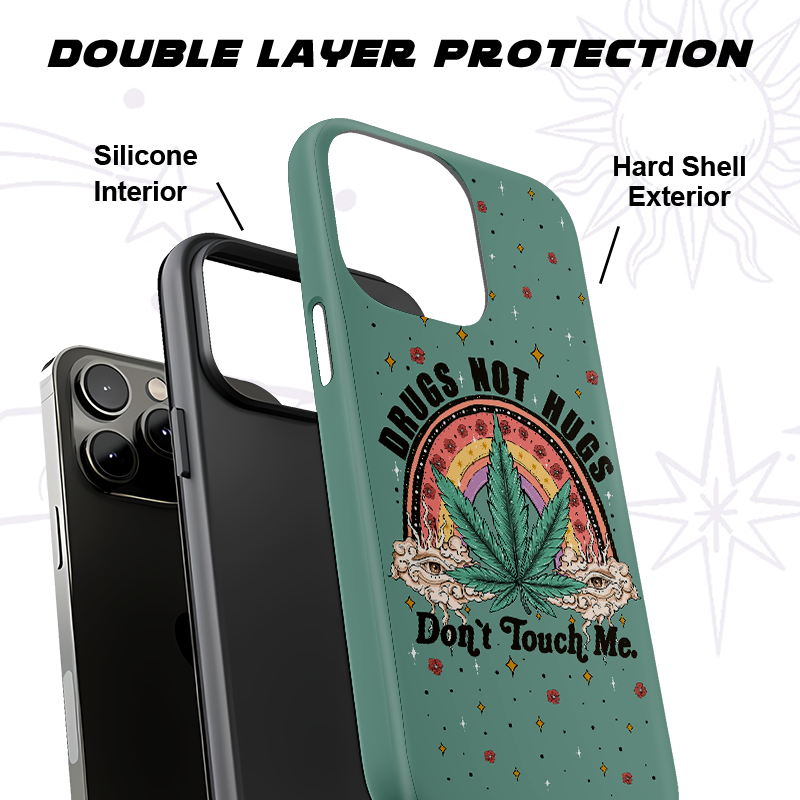 Purplehecate Drugs Not Hug Phone Case