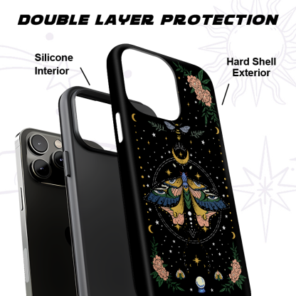 Purplehecate Mystical Moth Phone Case