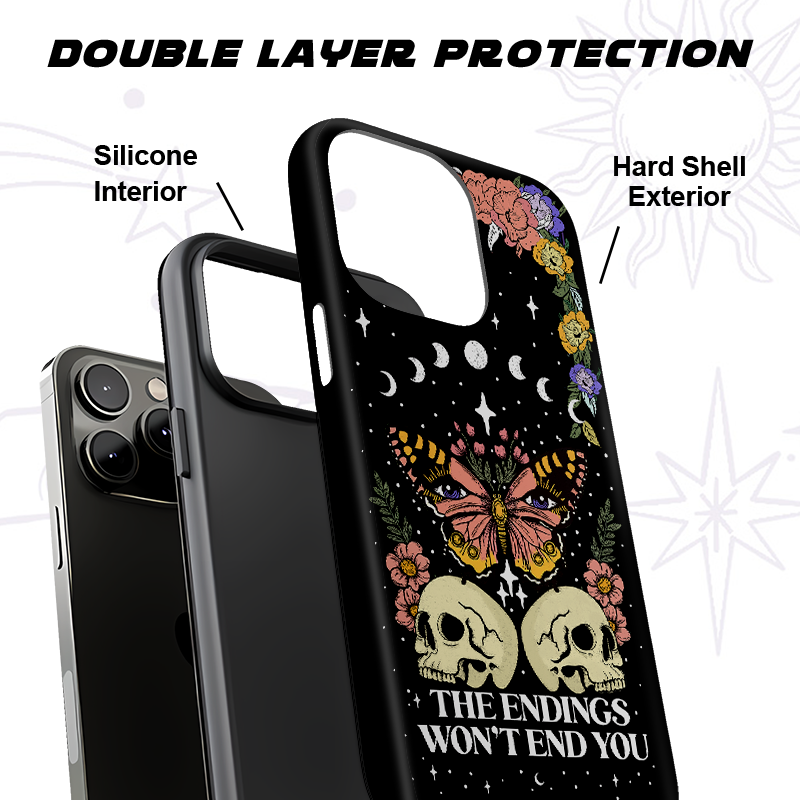 Purplehecate The Endings Won't End You Phone Case