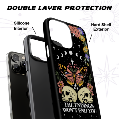 Purplehecate The Endings Won't End You Phone Case