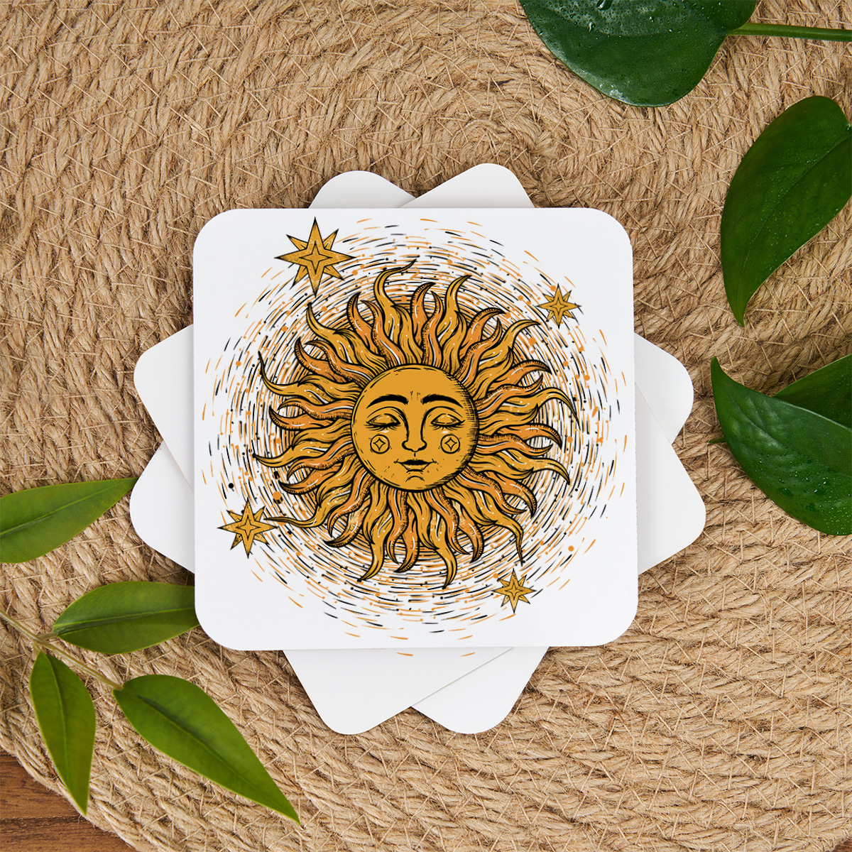 Purplehecate Celestial Sun Coaster