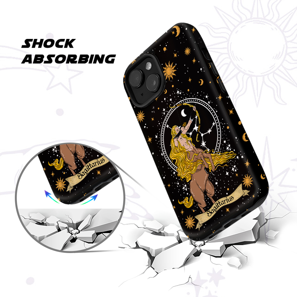 Purplehecate Sagittarius Zodiac Phone Case