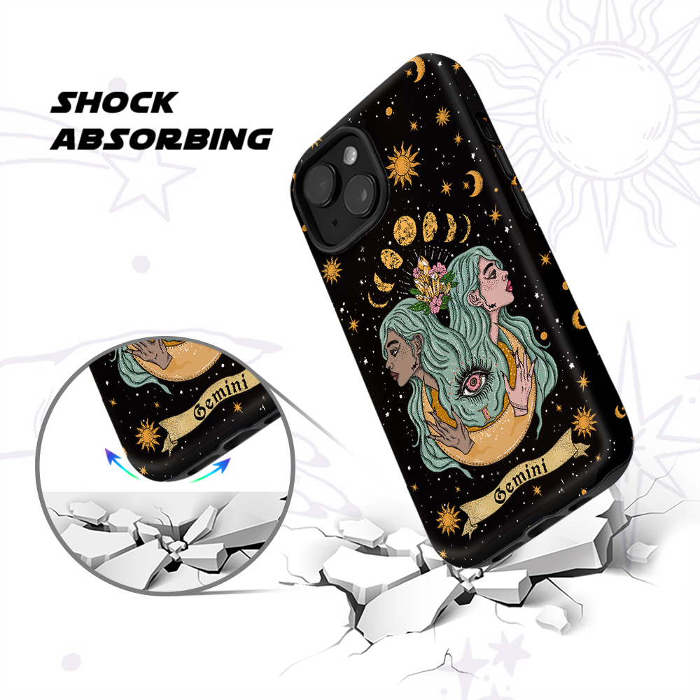 Purplehecate Gemini Zodiac Phone Case