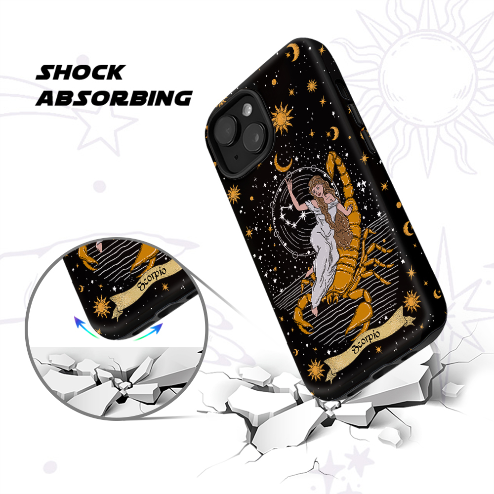 Purplehecate Scorpio Zodiac Phone Case
