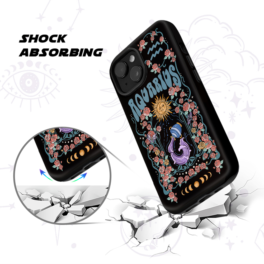 Purplehecate Aquarius Spirit Zodiac Phone Case