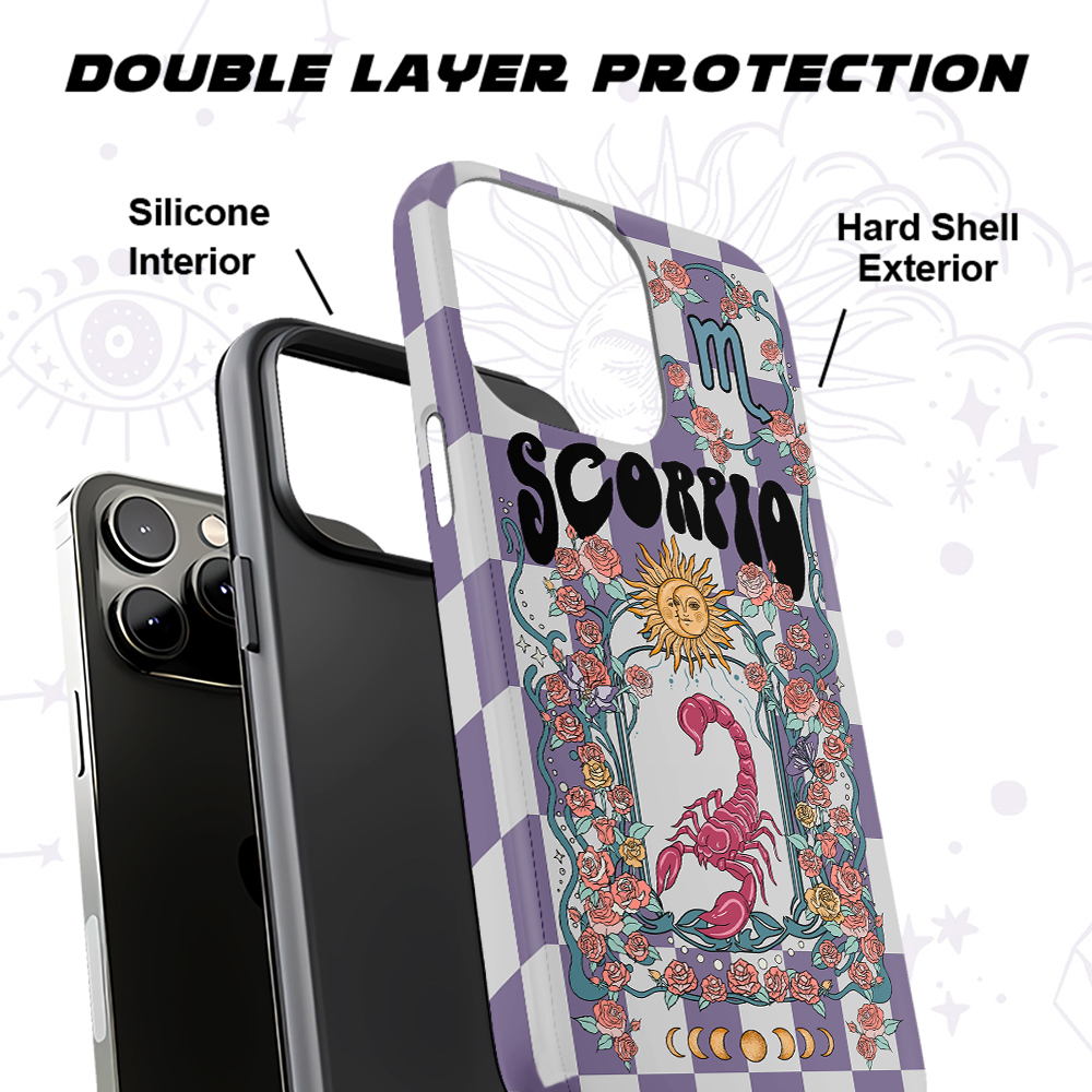 Purplehecate Scorpio Spirit Zodiac Collage Phone Case